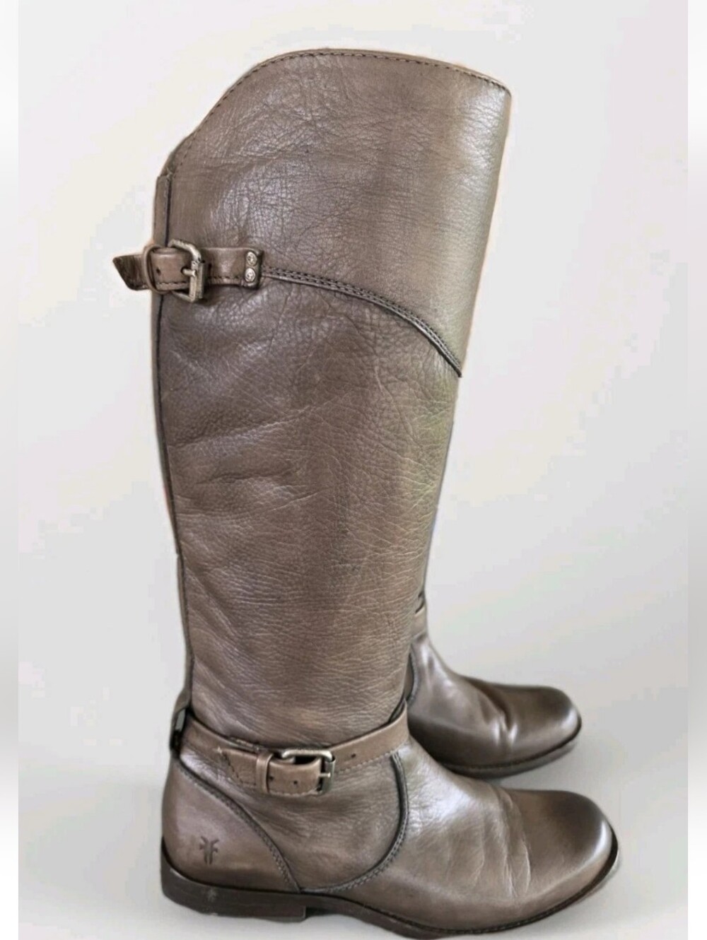Frye 'Phillip Riding' Tall Brown Leather Boots Size US 8.5 B